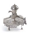 A SILVER BURNER, INDIA, 19TH CENTURY