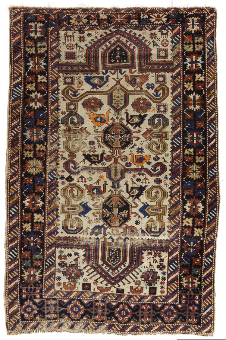 A CAUCASIAN PEREPEDIL NISH RUG