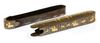 A GILT QAJAR BRONZE PEN CASE OR QALAMDAN, 19TH CENTURY