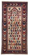 A CAUCASIAN ASKAFA PRAYER RUG, 19TH CENTURY