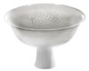 A CHINESE BLANC DE CHINE STEM BOWL, 17TH CENTURY