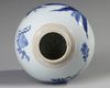 A CHINESE BLUE AND WHITE JAR, 19TH CENTURY