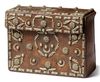 AN OTTOMAN LEATHER QURAN BAG, TURKEY, 19TH CENTURY