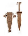 AN IRON PUGLIO OR SHORT DAGGER, ROMAN, 1ST CENTURY AD