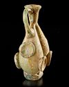 AN EARLY ISLAMIC GLASS FLASK, NEAR EAST, CIRCA 8TH-10TH CENTURY
