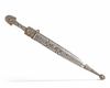 A NIELLO SILVER-MOUNTED STEEL DAGGER (KINDJAL), CAUCASUS, 19TH CENTURY