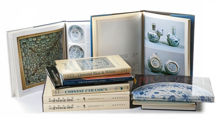 TEN BOOKS ON CHINESE PORCELAIN