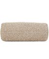 Bottega Veneta Alabastre Woven Intrecciato Wool Leather Cabat Tote