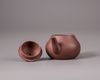 A Chinese yixing teapot and cover