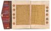 A RARE QURAN MINIATURE, TURKEY, COPIED IN CONSTANTINOPLE 1288 AH/1871 AD BY FATIMAH, LLE DE OMAR AL-QUNUTI