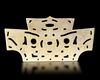 A CREAMY WHITE JADE TRAPEZOID HAT ORNAMENT, CHINA, LIANGZHU CULTURE