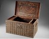 A SAFAVID IRON-CLAD WOODEN CHEST 17TH–18TH CENTURY