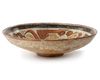 A SAMANID SLIP-PAINTED POTTERY BOWL,  PERSIA, 10TH CENTURY