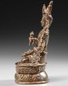 A HIMALAYA VASJARPANI BRONZE, 18TH CENTURY OR EARLIER