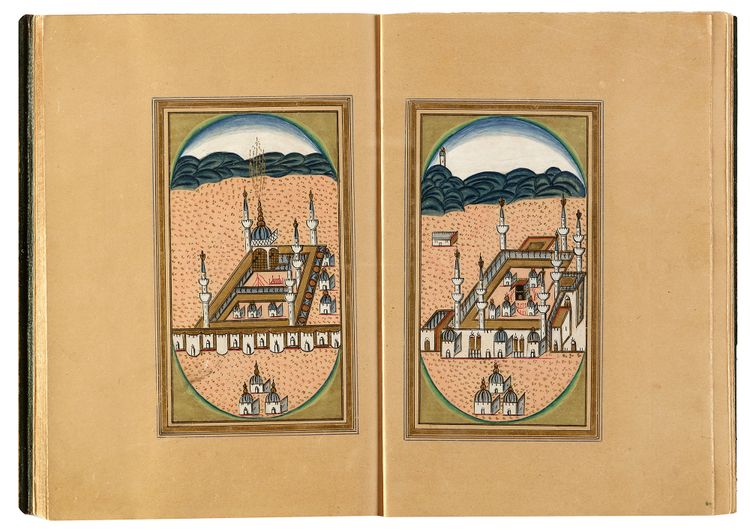 DALA’IL AL-KHAYRAT BY OSMAN HILMI STUDENT OF MUHAMMED ANWAR EFENDI, TURKEY, 1295 AH/1878 AD