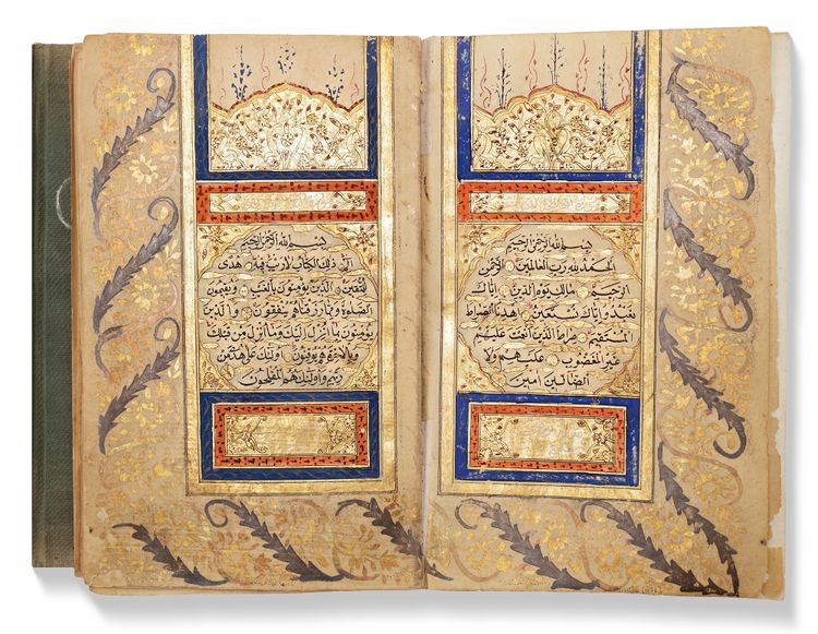 A FINE ILLUMINATED OTTOMAN QURAN, TURKEY, 18TH CENTURY