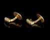 A PAIR OF CUFFLINKS, ENAMELED, FABERGE, GOLD, LIMITED EDITION