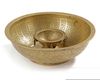 A MAGIC-MEDICINAL BRASS BOWL, PERSIA, 17TH CENTURY