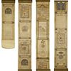 AN OTTOMAN ILLUMINATED HAJJ SCROLL, WRITTEN BY ISMAEL AHMED IN MECCA, DATED DHU HIJJA 1231 AH/1816 AD