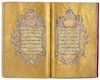AN ILLUMINATED QURAN, COPIED BY MUSTAFA HELMI IBN AHMAD, STUDENT OF MEHMED KAMIL, OTTOMAN, TURKEY, DATED 1260 AH/1844-45 AD