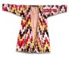 AN IKAT ROBE, UZBEKISTAN, EARLY 20TH CENTURY