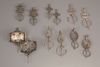 Six pairs of silver Berber fibulae – Tizerzai –