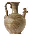 A CHINESE CELADON GLAZED CHICKEN EWER, SONG DYNASTY (960-1279)