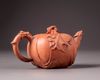 A Chinese yixing ‘seal box’ teapot