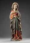 A SCULPTURE OF MARY MAGDALENE, GERMAN, EARLY 16TH CENTURY