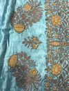 A LARGE  SILK EMBROIDERED PANEL