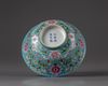 A Chinese famille rose bowl