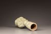 A Chinese green-glazed pottery incense holder