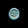 AN EARLY ISLAMIC GLASS WEIGHT OF QUARTER DINAR