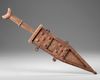 AN IRON PUGLIO OR SHORT DAGGER, ROMAN, 1ST CENTURY AD