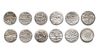 DURRANI, DIFFERENT RULERS, SIX SILVER COINS, DATED