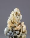A Chinese pale celadon jade mountain