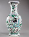 A LARGE CHINESE DOUCAI 'DRAGON' VASE, 19TH CENTURY
