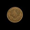 AN OTTOMAN GOLD COIN, ABDULAZIZ,  TURKEY AND DATED 1277 AH/1860 AD