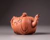 A Chinese yixing ‘seal box’ teapot