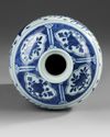A CHINESE BLUE AND WHITE DRAGON MEIPING VASE, MING DYNASTY (1368-1644) OR LATER
