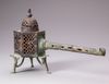A KHORASAN BRONZE INCENSE BURNER, PERSIA, 12TH CENTURY