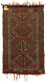 A BERGAMA YASTIK RUG, WEST ANATOLIA, CIRCA 1900