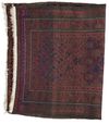 AN ANTIQUE PERSIAN BALUCH RUG (NOMADIC WORK)