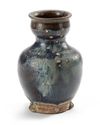 A CHINESE SPLASHED GLAZED JAR, TANG DYNASTY ( 609-960)