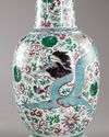 A LARGE CHINESE DOUCAI 'DRAGON' VASE, 19TH CENTURY