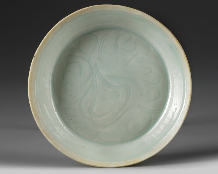 A small Chinese Qingbai shallow dish