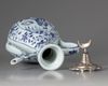 A Chinese blue and white ewer