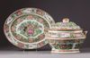 A Cantonese famille rose tureen, cover and stand
