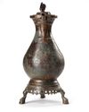 A BYZANTINE BRONZE JUG, FROM THE CITY OF ALEXANDRIA, 10TH-11TH CENTURY