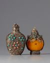Five Chinese snuff bottles